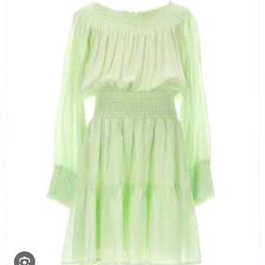 GB Big Girls 7-16 Smocked Off The Shoulder Dress